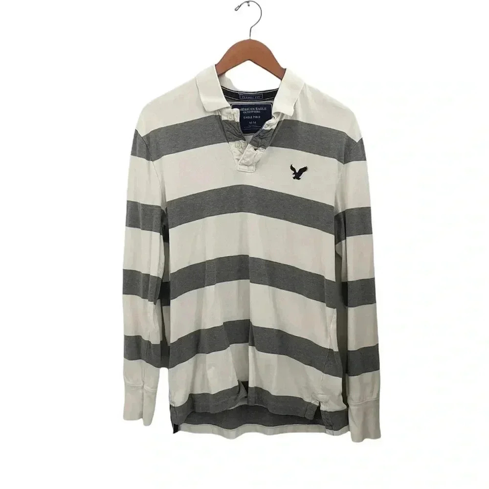 American Eagle Outfitters long sleeve polo shirt